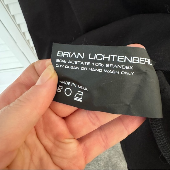 Brian Lichtenberg Freakum Side Spilt Mesh Bodycon Dress - Picture 7 of 8